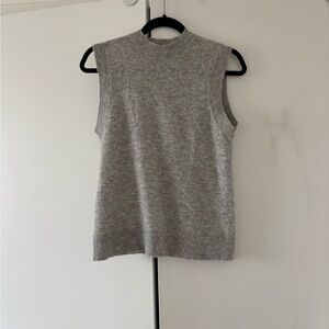 COS grey sweater vest